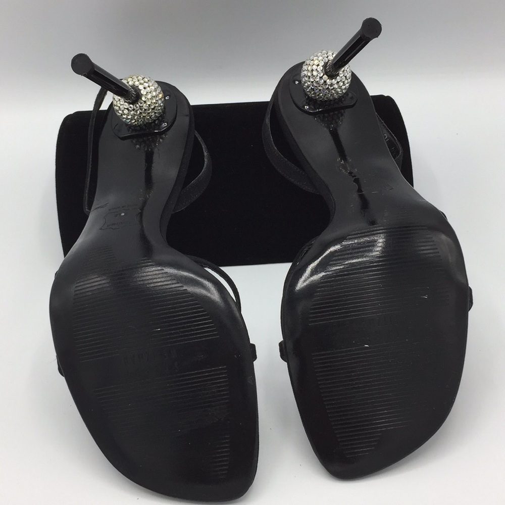 Stuart Weitzman High Heel With Lots Of “Bling” 10m - image 5